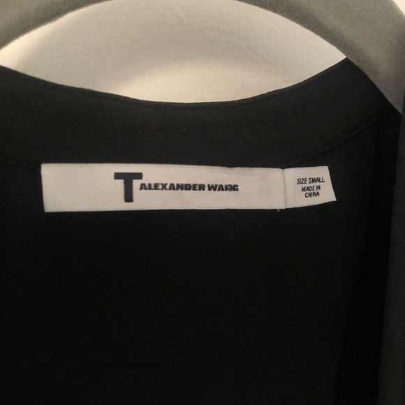 Alexander Wang Black Keyhole Tank Blouse - Picture 3 of 4